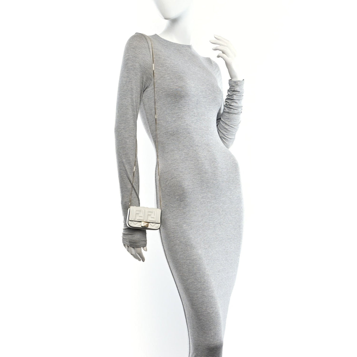 Nano Nappa Handbag - White