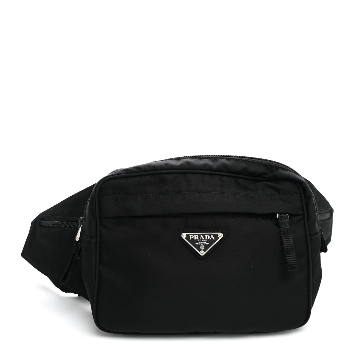 Nylon Belt Bag - Black