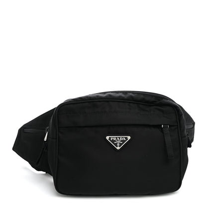 Nylon Belt Bag - Black