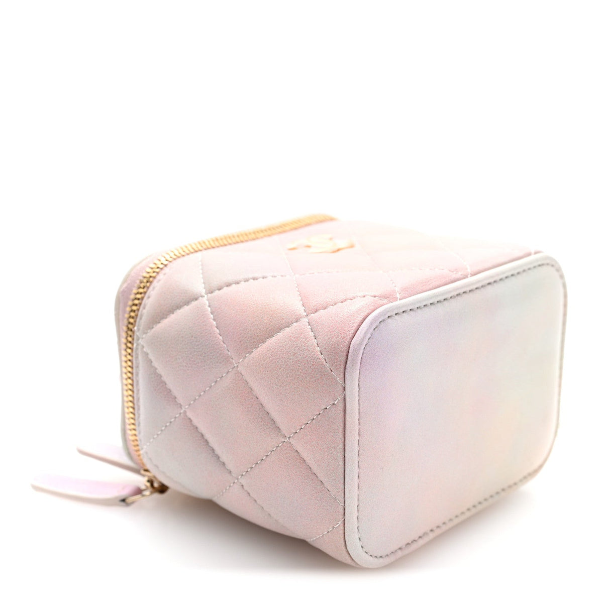 Mini Quilted Lambskin Handbag - Pink
