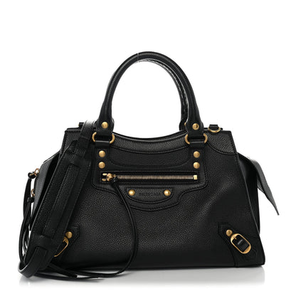 Calfskin Handbag - Gold