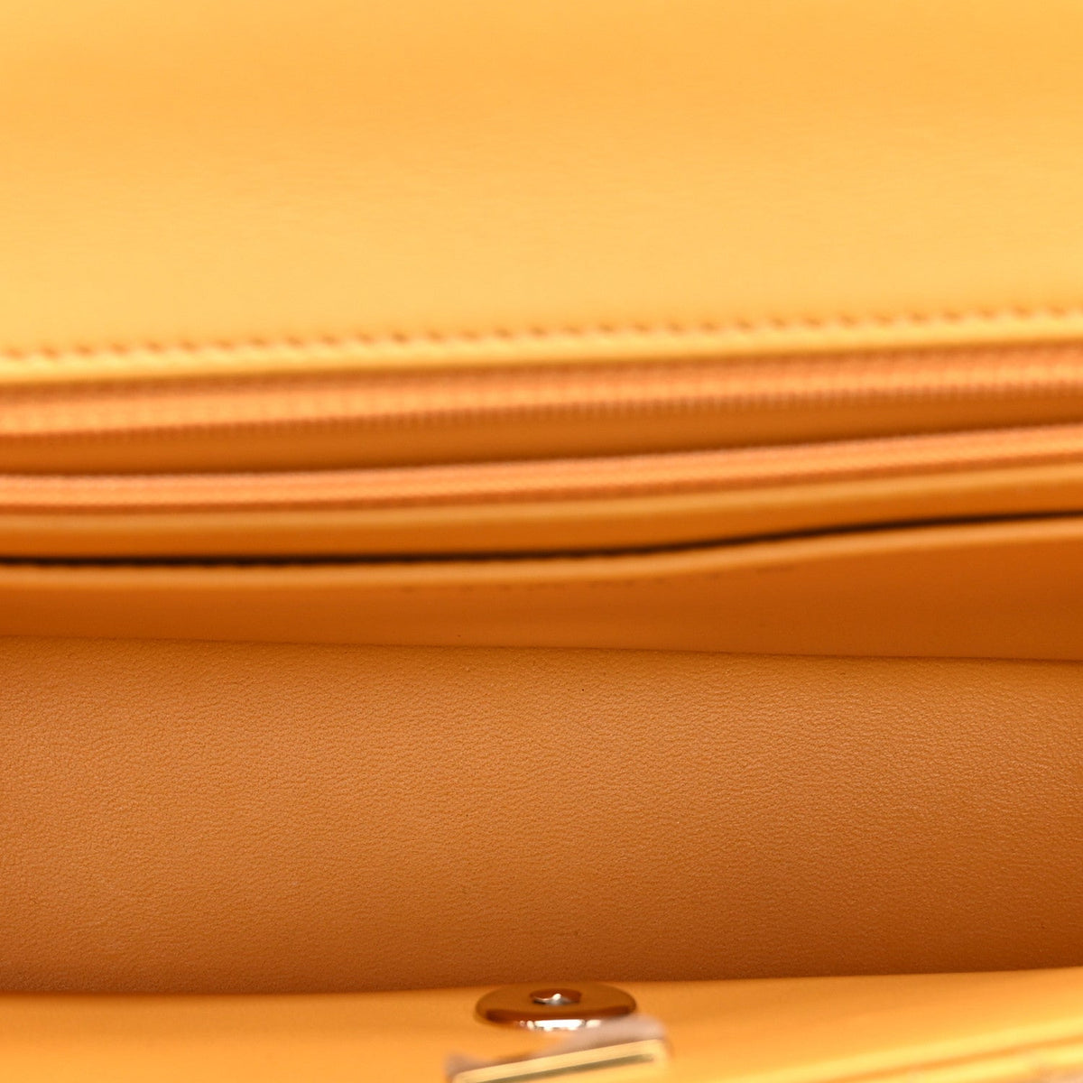 Medium Quilted Lambskin Flap Shoulder Bag - Tan