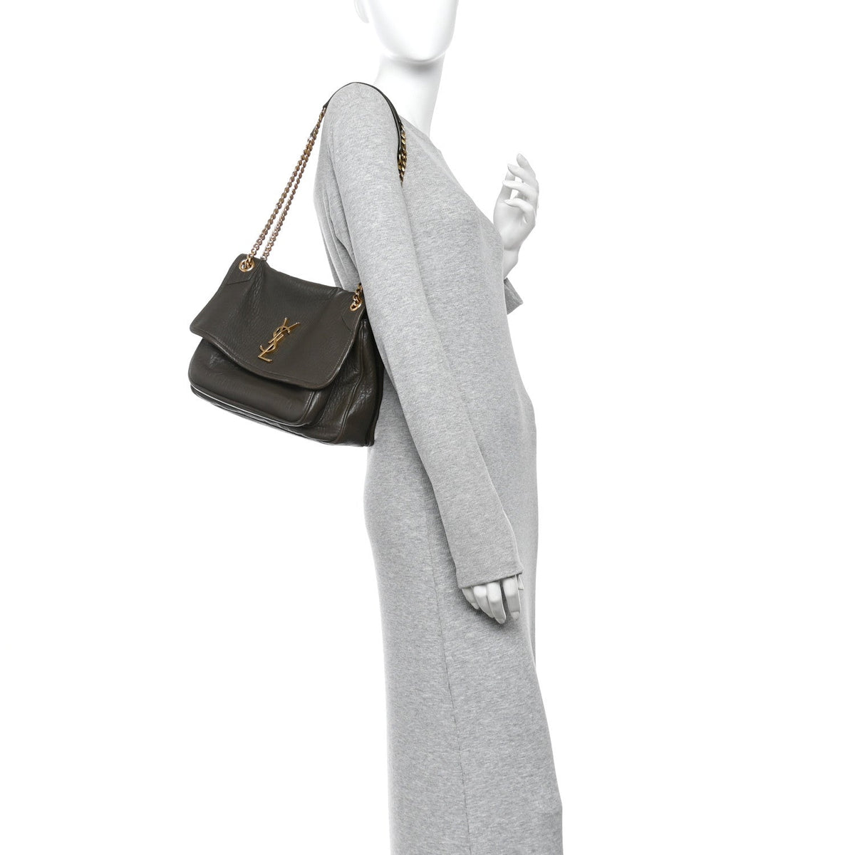 Medium Lambskin Satchel Bag