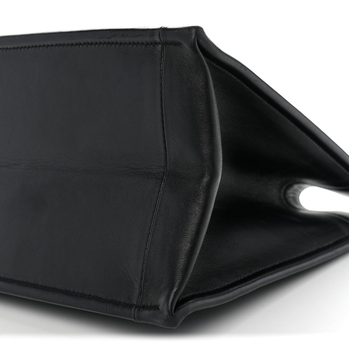 Medium Calfskin Tote Bag - Black