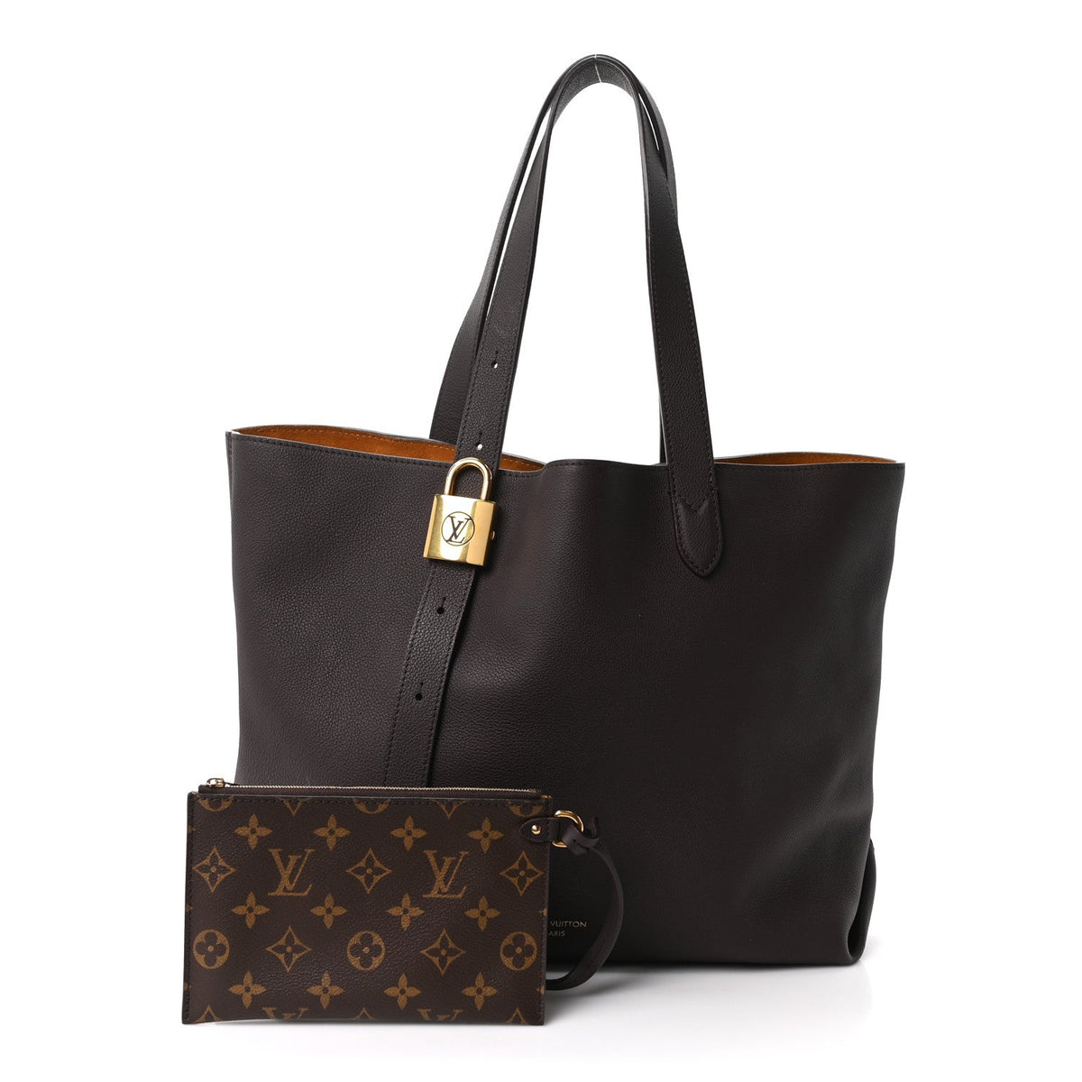 Calfskin Handbag - Chocolate