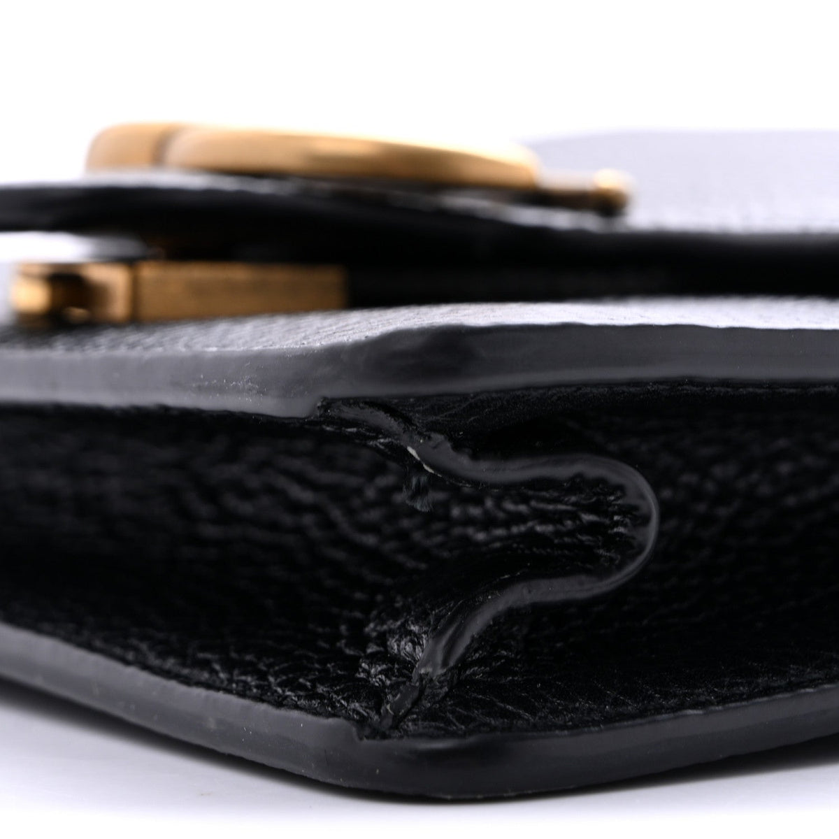Small Calfskin Handbag - Black