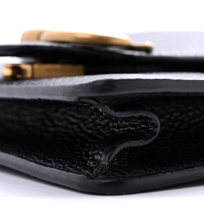 Small Calfskin Handbag - Black
