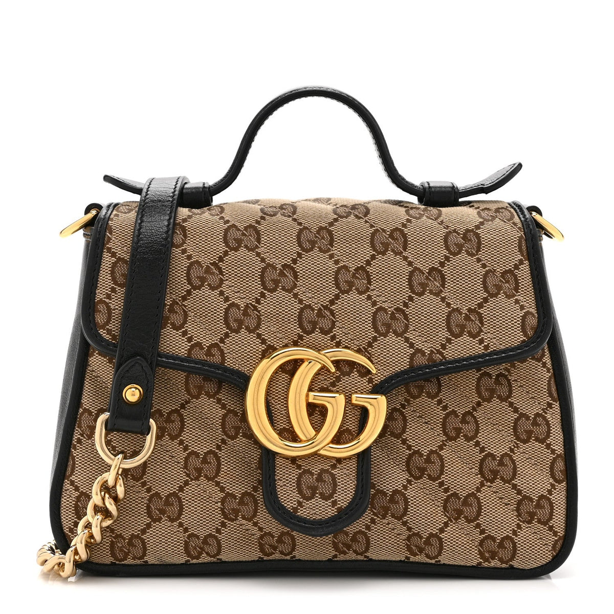 Mini Calfskin Shoulder Bag - Beige