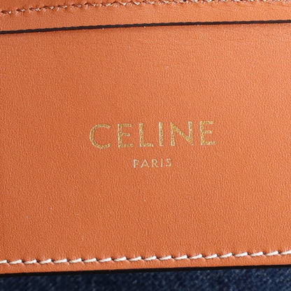 Large Calfskin Tote Bag - Blue