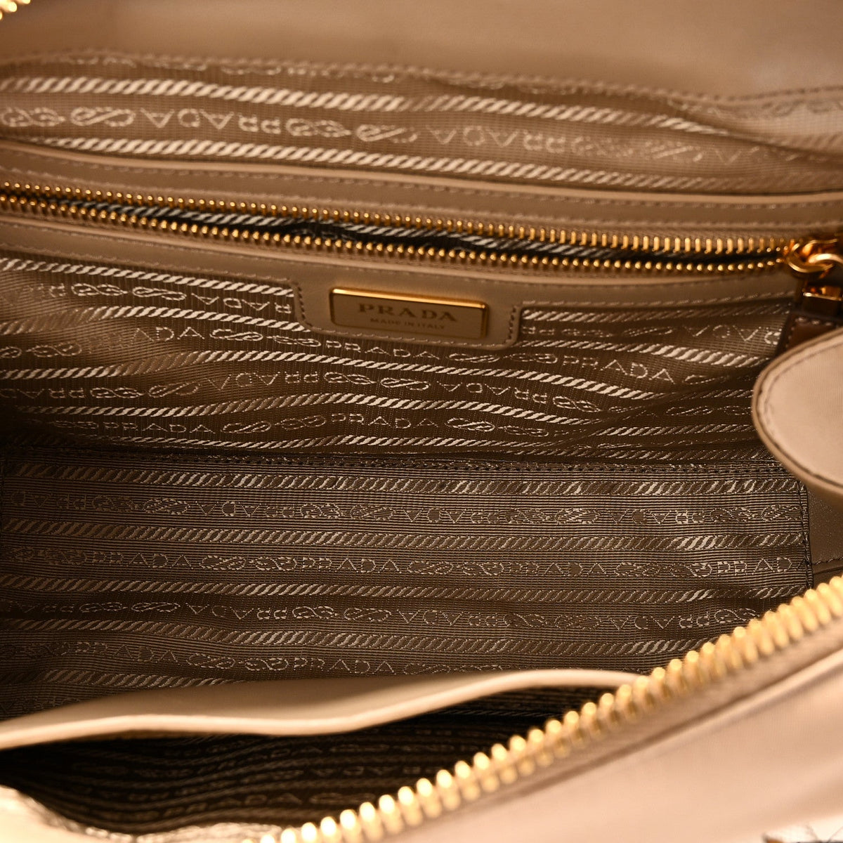 Medium Nylon Handbag - White