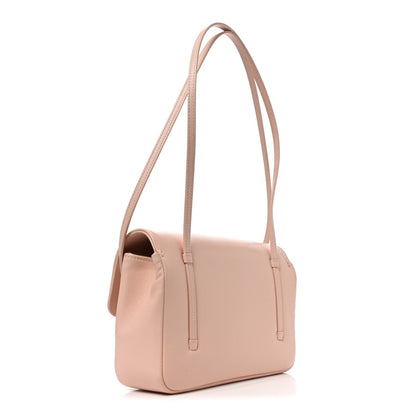 Small Caviar Flap Shoulder Bag - Pink