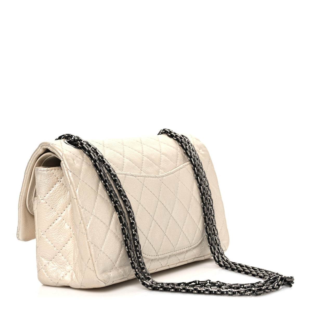 Calfskin Flap Shoulder Bag