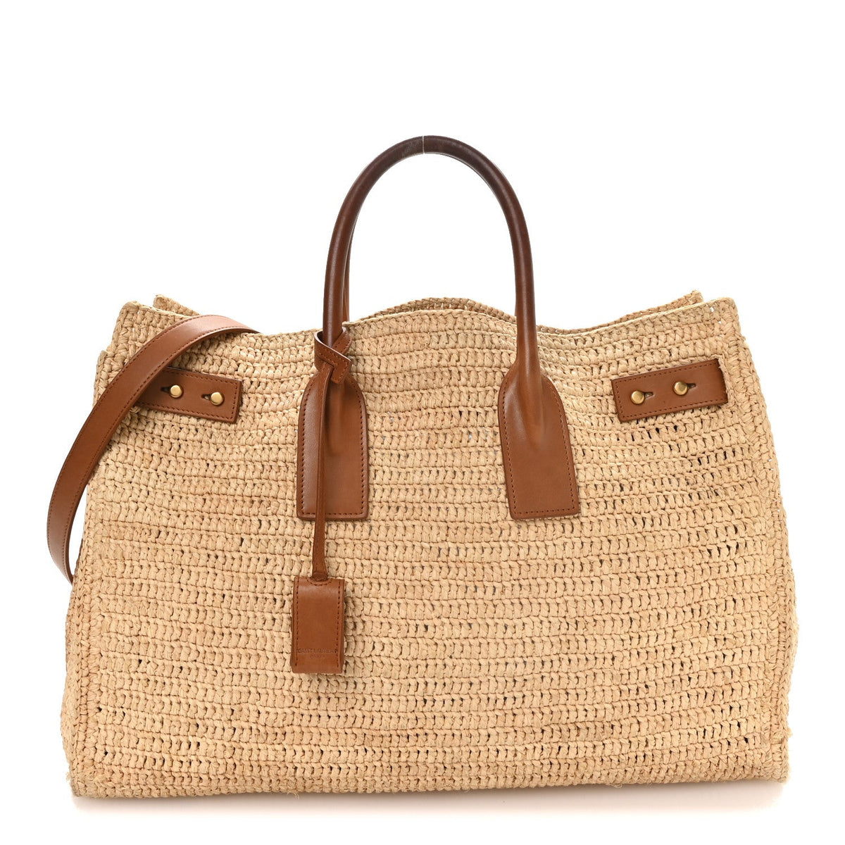 Medium Calfskin Handbag - Natural