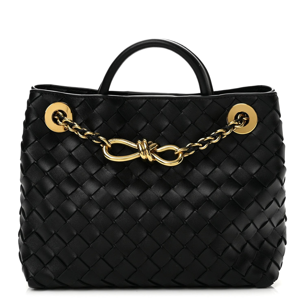 Small Nappa Shoulder Bag - Black