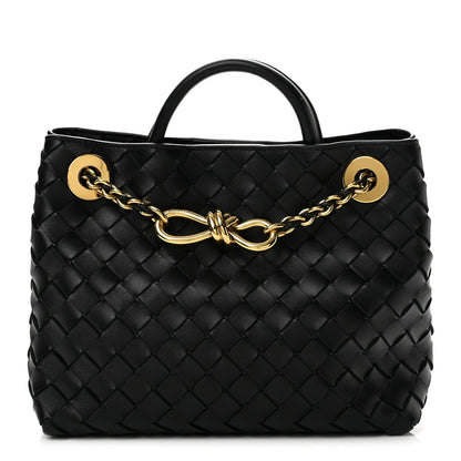 Small Nappa Shoulder Bag - Black
