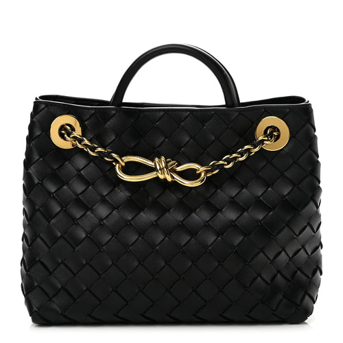 Small Nappa Shoulder Bag - Black
