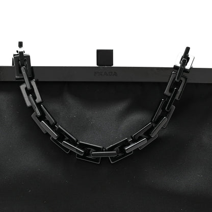 Nylon Shoulder Bag - Black