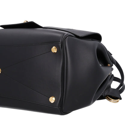 Medium Calfskin Handbag - Black