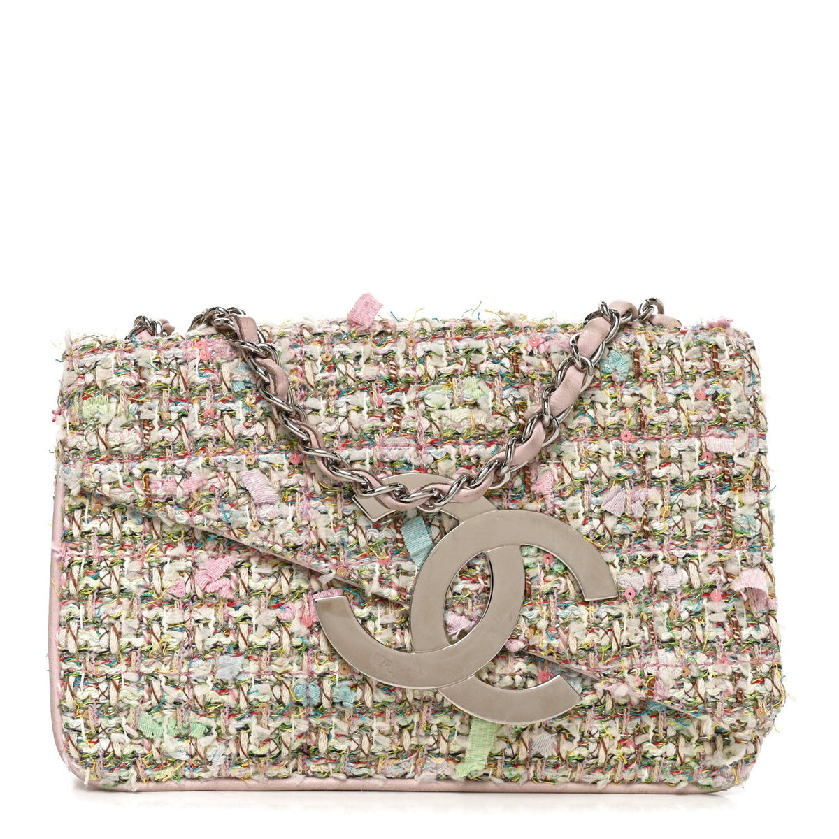 Small Flap Shoulder Bag - Pink