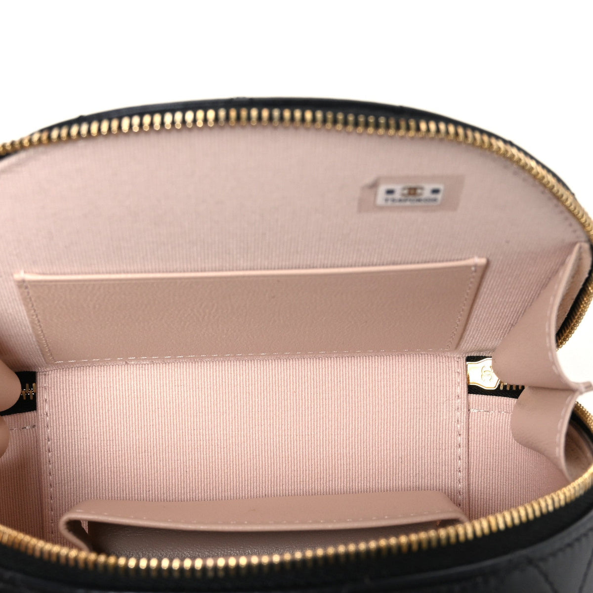 Quilted Lambskin Handbag - Black