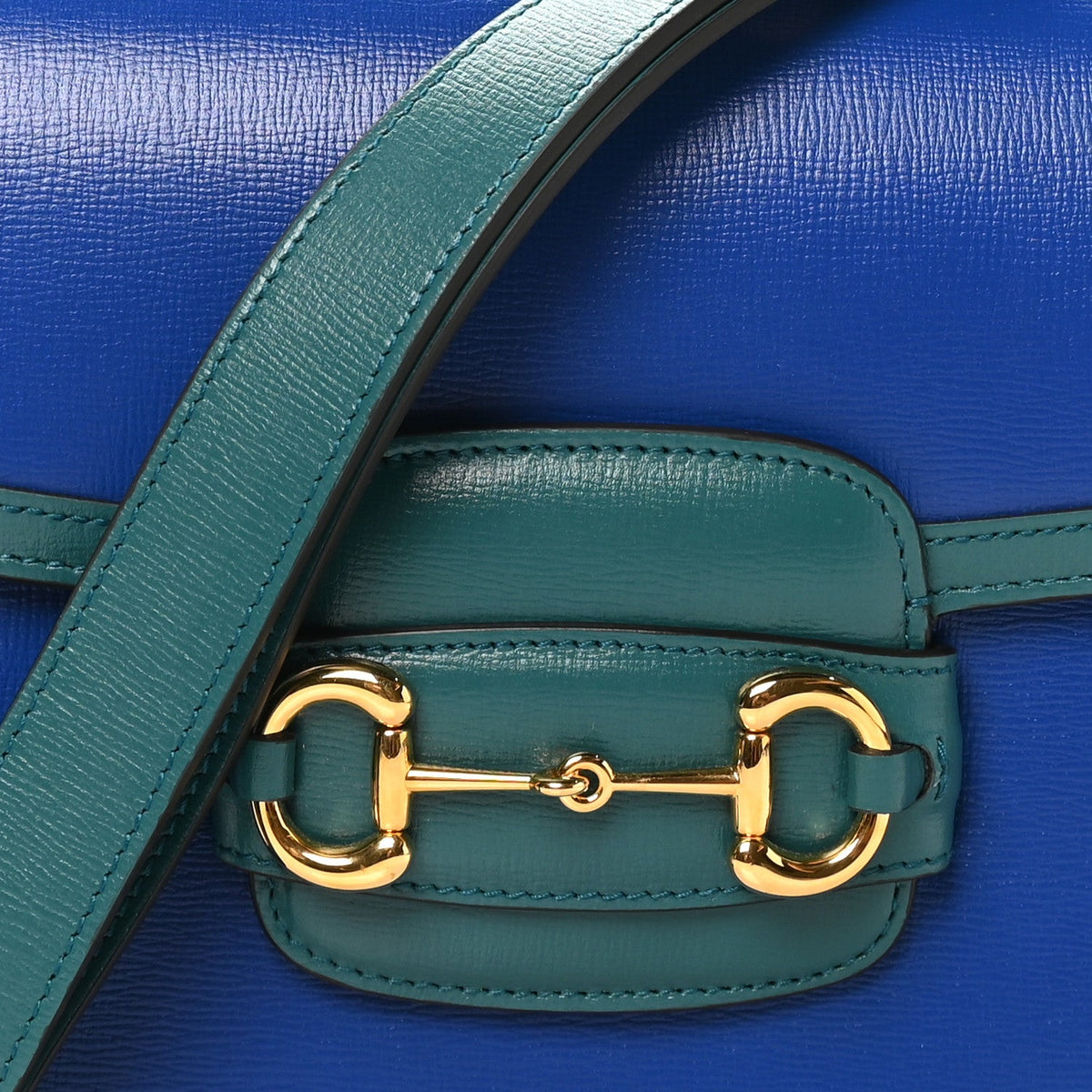 Calfskin Shoulder Bag - Blue