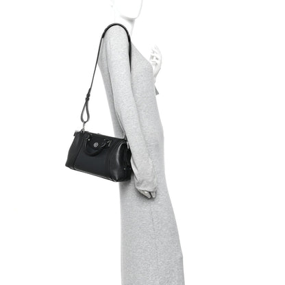 Lambskin Handbag - Black