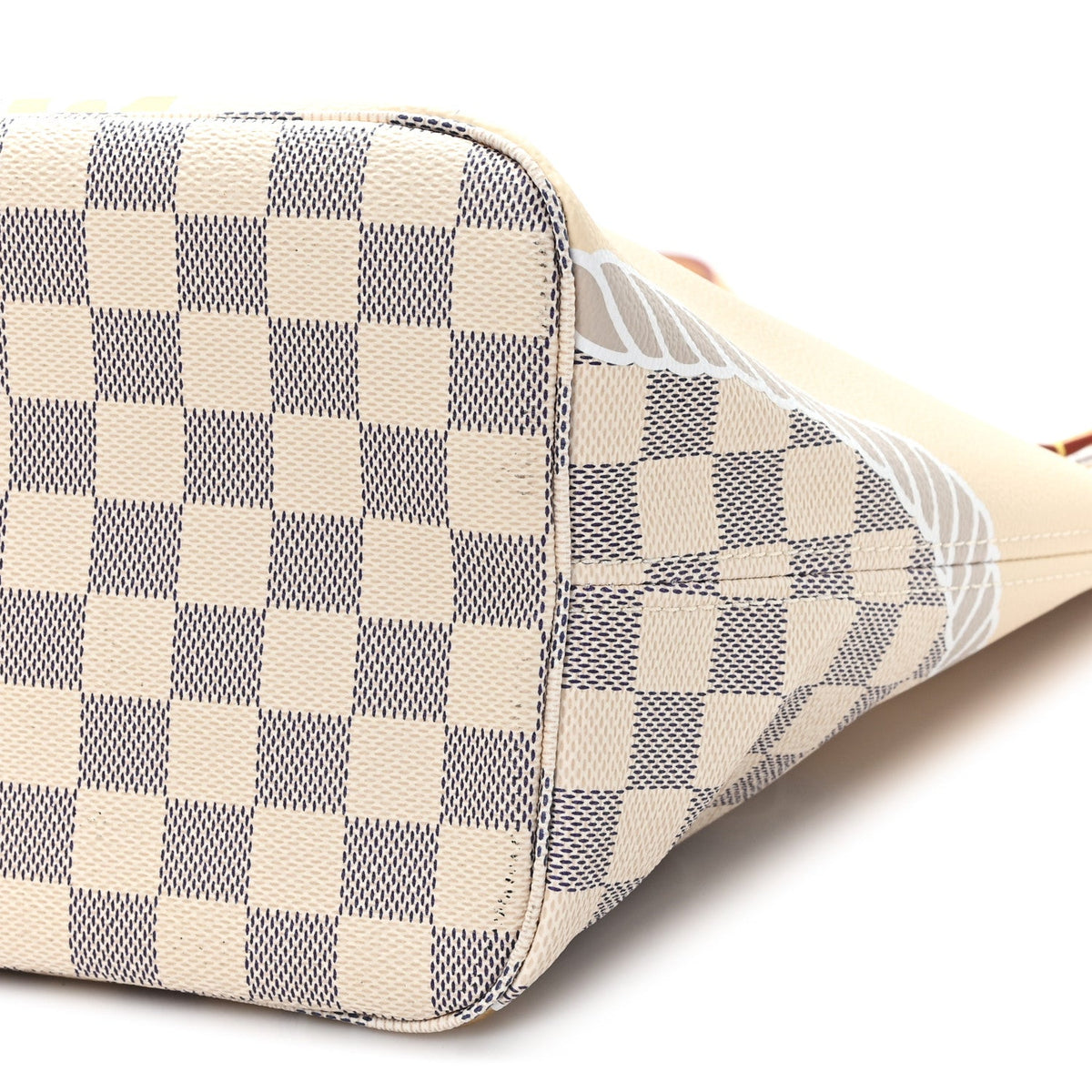 Damier Azur Nautical Neverfull Mm Handbag