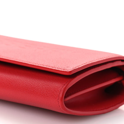 Calfskin Wallet Bag - Red