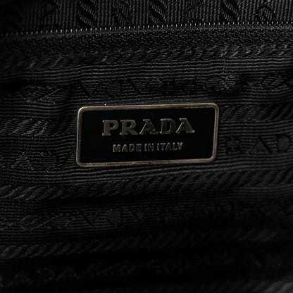Nylon Shoulder Bag - Black