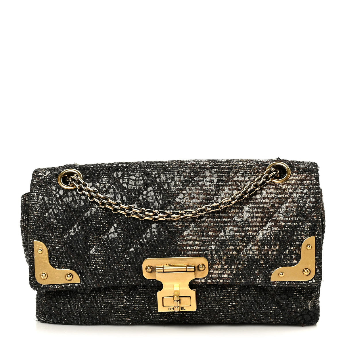 Quilted Flap Shoulder Bag