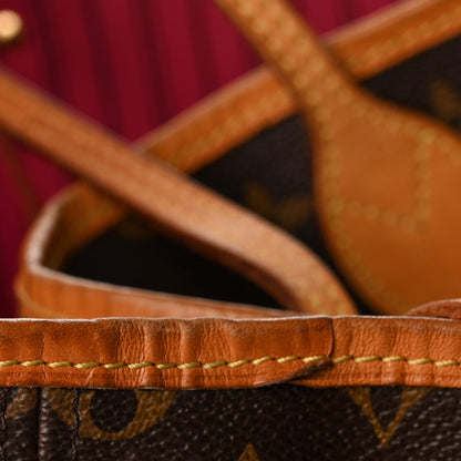 Monogram Neo Neverfull Gm Fuchsia Handbag
