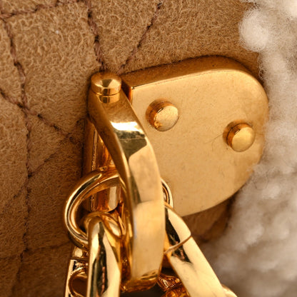 Large Shearling Handbag