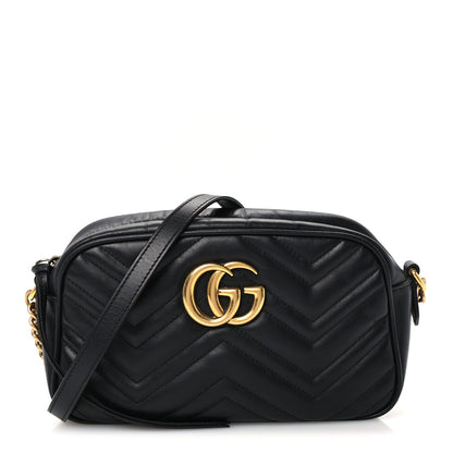 Small Calfskin Shoulder Bag - Black