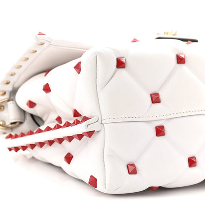 Lambskin Handbag - White