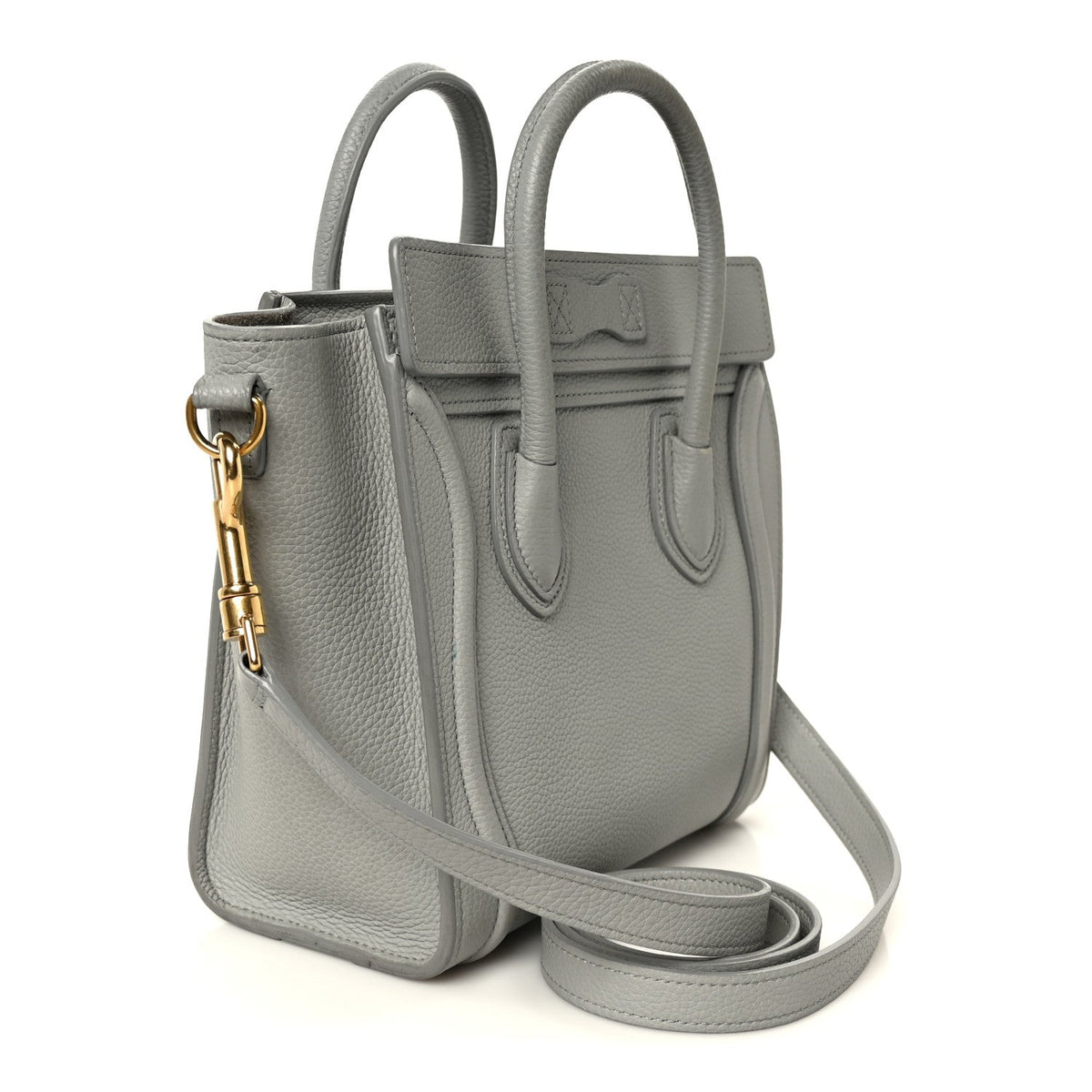 Nano Calfskin Travel Bag - Blue