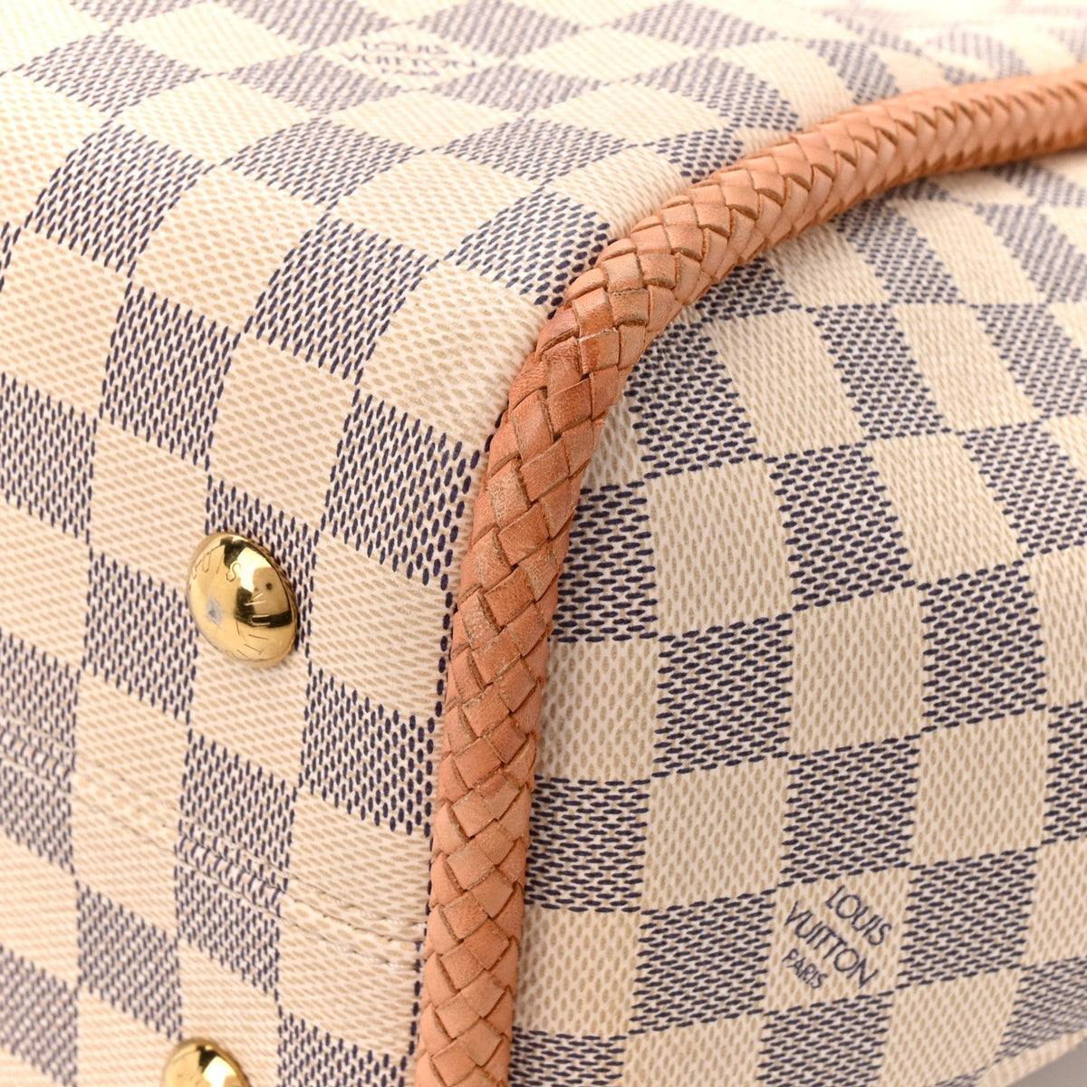 Damier Azur Propriano Rose Ballerine Handbag