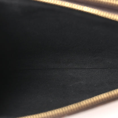 Reverse Monogram Giant Double Zip Pochet Handbag