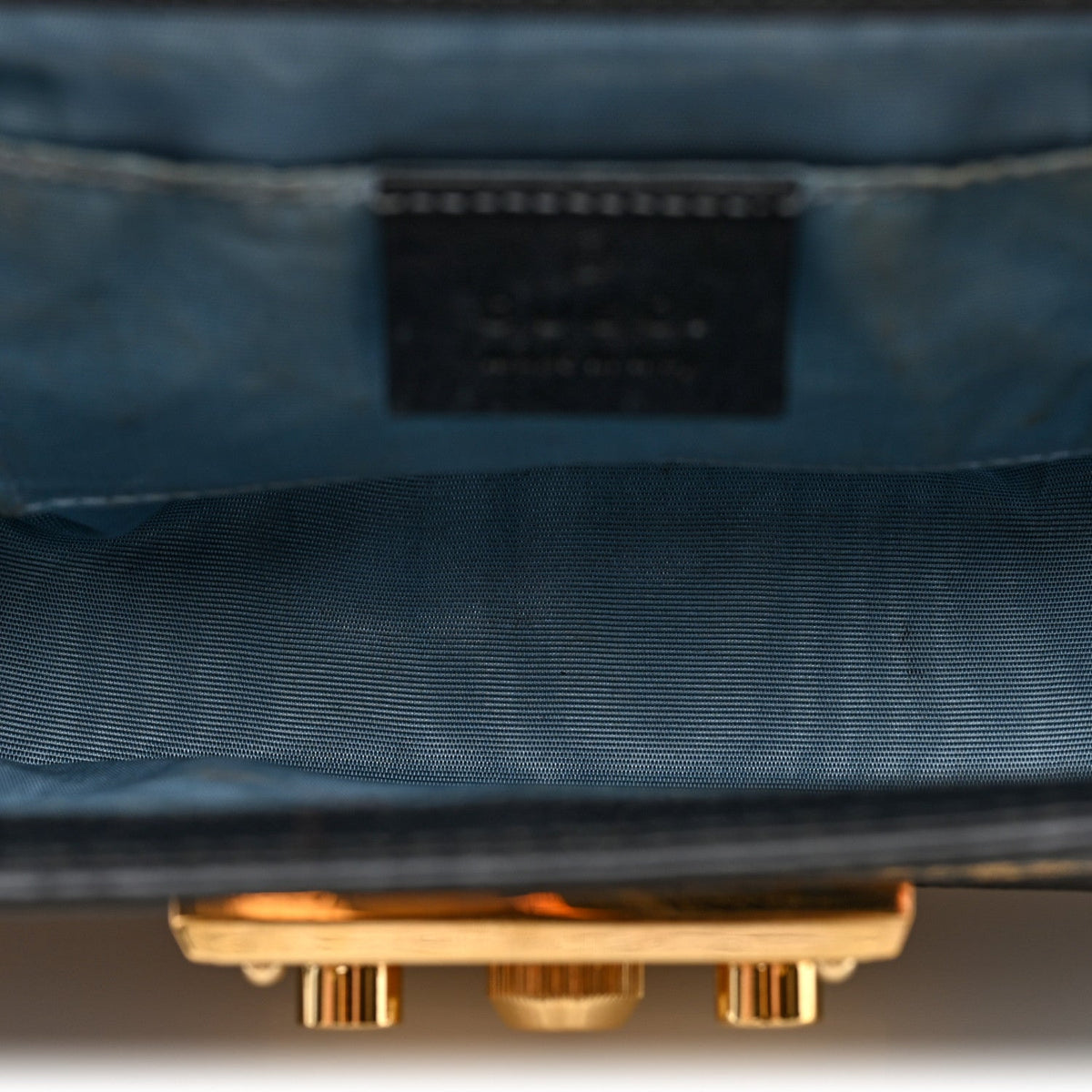 Small Calfskin Shoulder Bag - Black