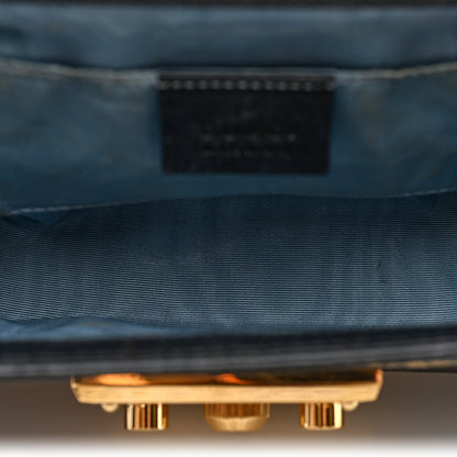 Small Calfskin Shoulder Bag - Black