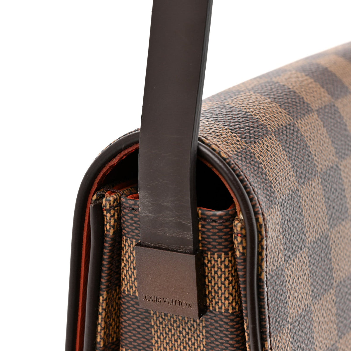 Damier Ebene Tribeca Long Handbag