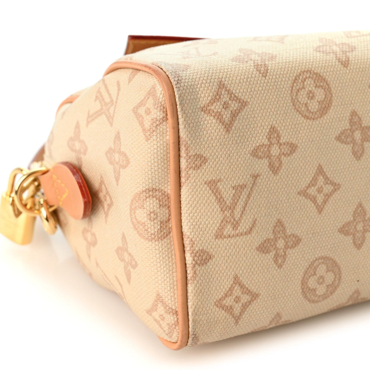 Monogram Origine Lin Speedy Bandouliere  Handbag