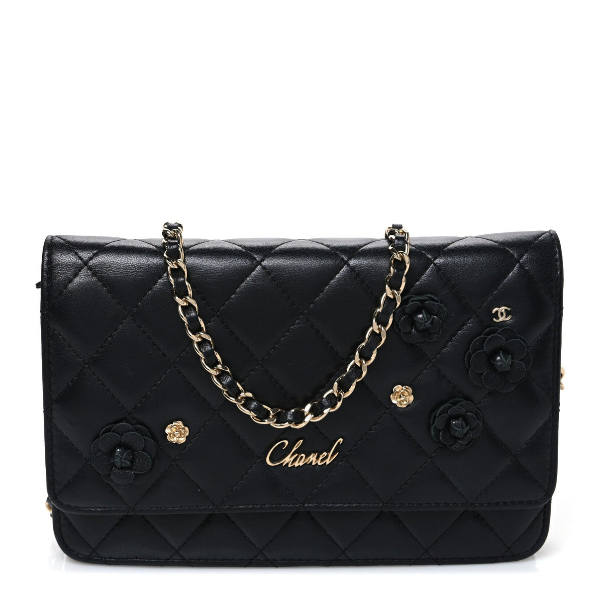 Lambskin Wallet Bag - Black