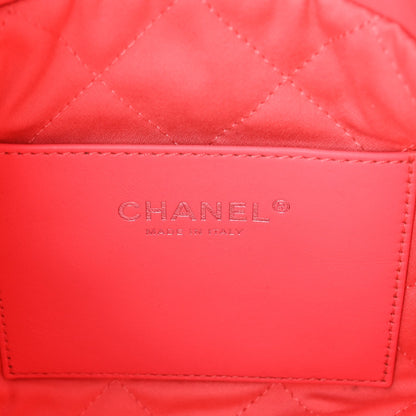 Mini Quilted Calfskin Handbag - Pink
