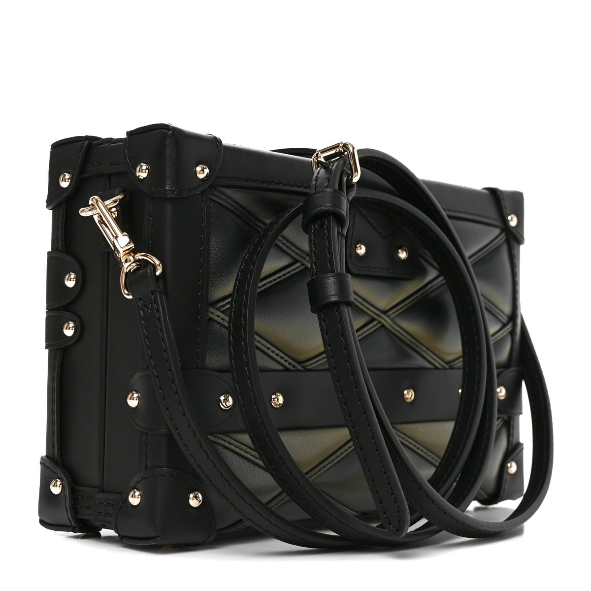 Lambskin Handbag - Black