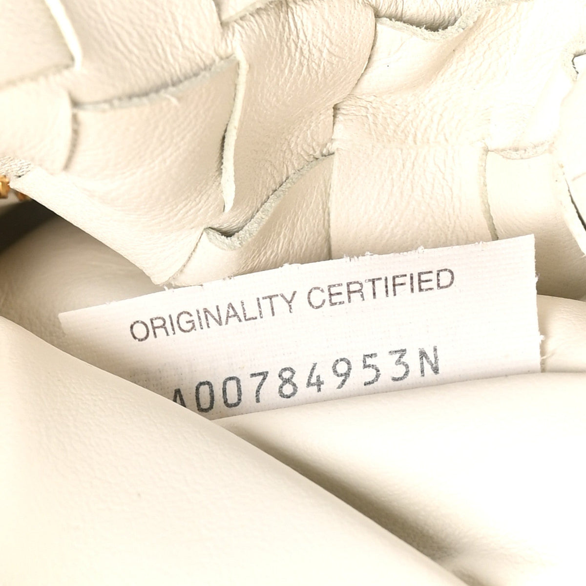 Mini Nappa Handbag - White