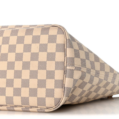 Damier Azur Neo Neverfull Mm Handbag