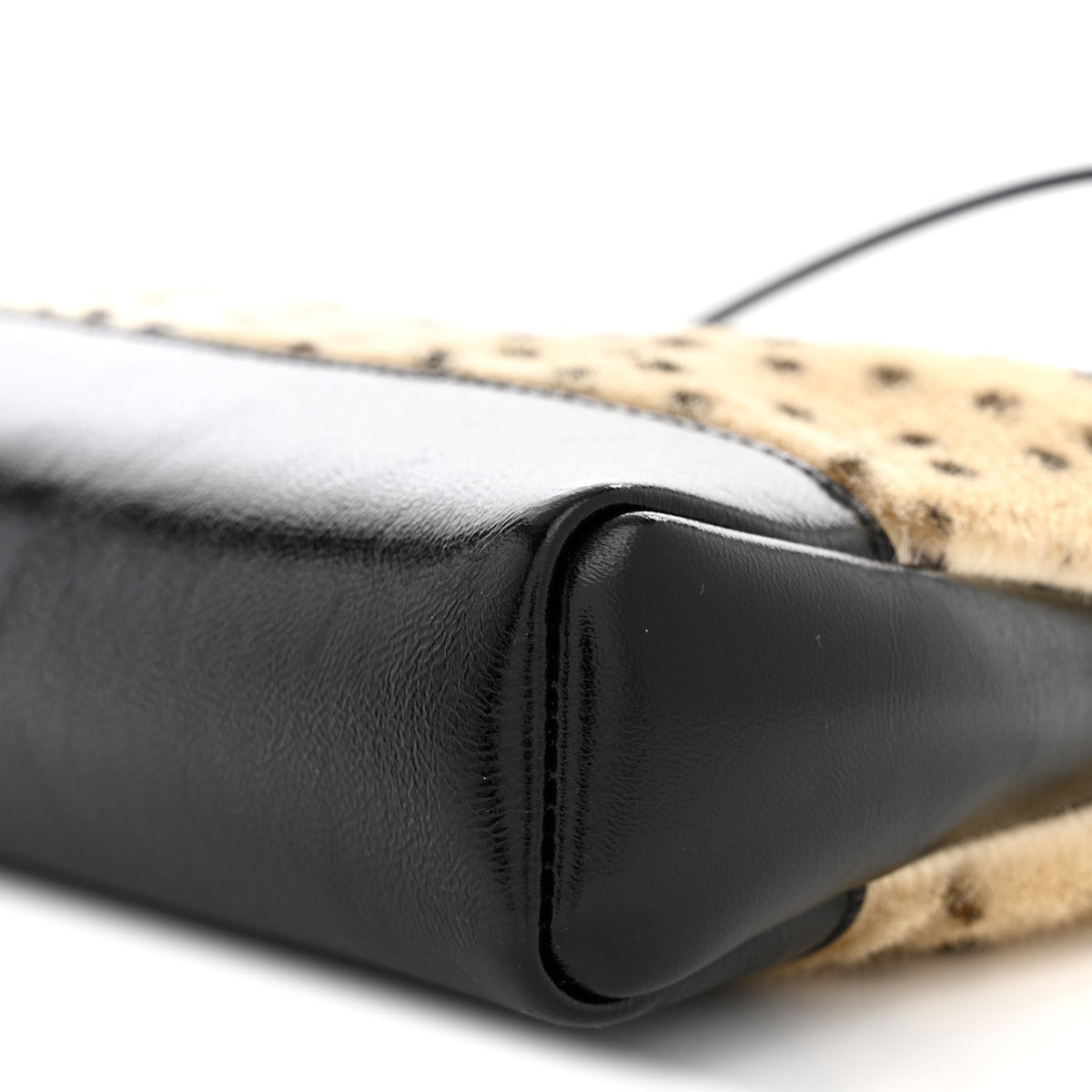 Mini Lambskin Handbag - Beige