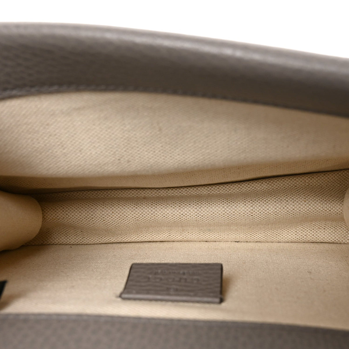 Mini Calfskin Shoulder Bag - Grey