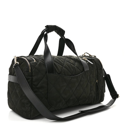 Quilted Calfskin Backpack - Black