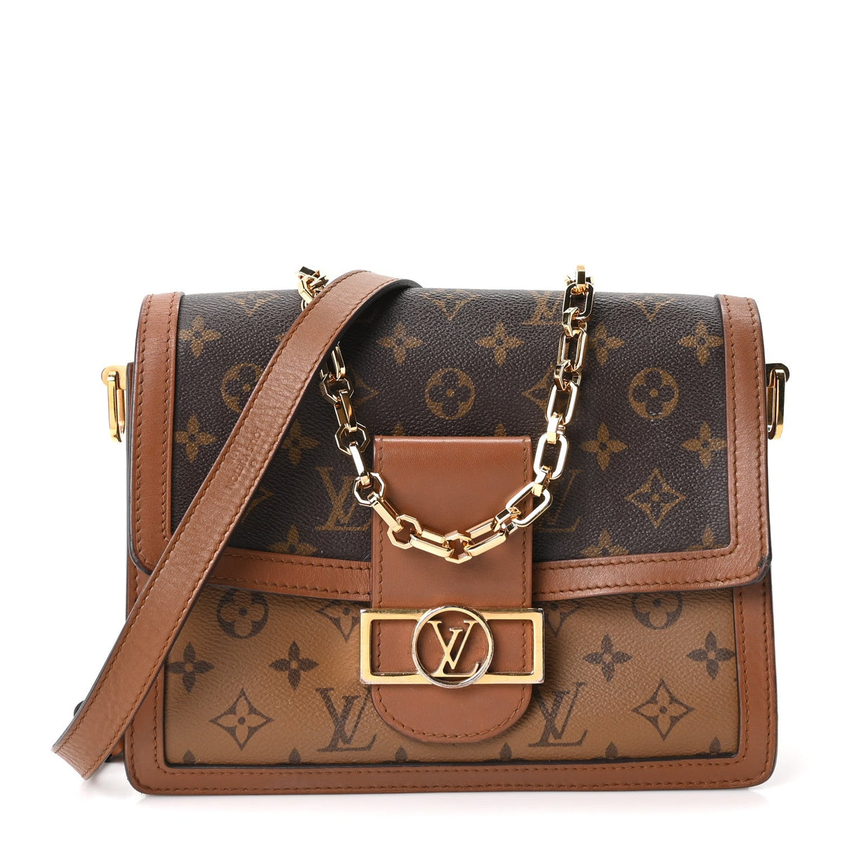 Reverse Monogram Dauphine Mm Handbag